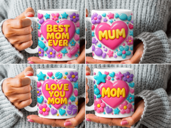 3D Inflated Mug Mother’s Day Wrap Bundle: A Fresh Approach to Custom Gifting