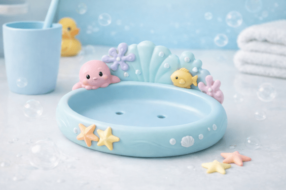 3D Soap Dish Under the Sea