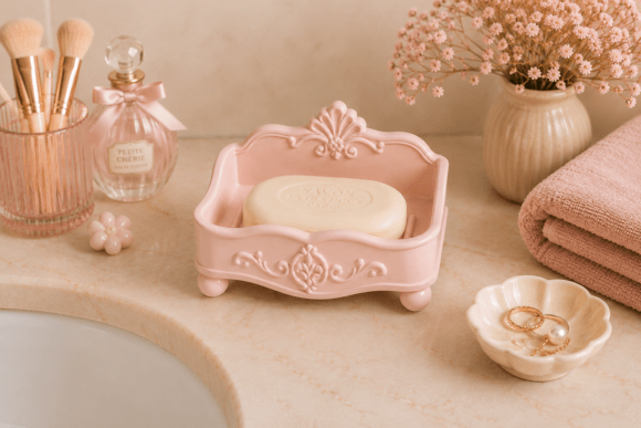 Art Nouveau Soap Dish - Soap Tray STL: Merging Vintage Aesthetics with Modern 3D Printing