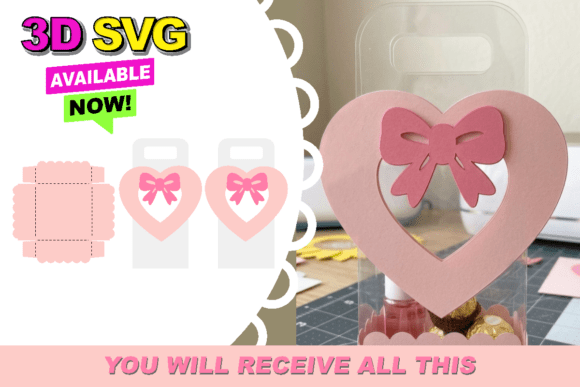 Elevating Gift-Giving with the Heart Flower Bag Template: A Modern Blend of Elegance and Functionality