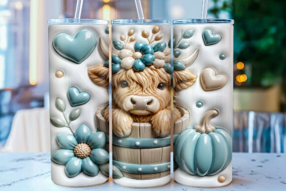 Embracing Autumn Aesthetics: The Rise of the Inflated Highland Cow Pumpkin Tumbler