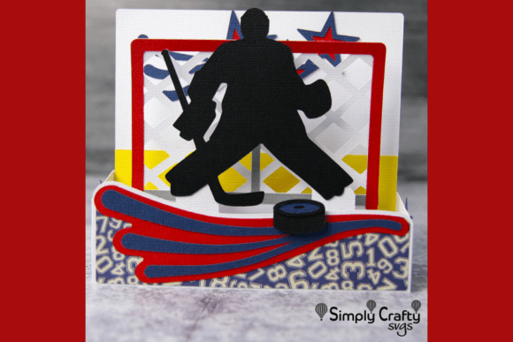 Ice Hockey Goalie Card SVG: A Creative Way to Celebrate Hockey Passion