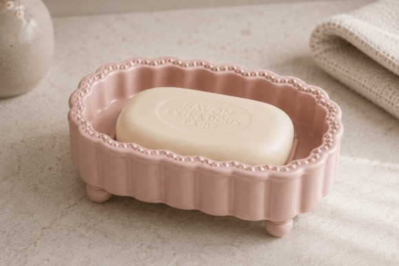 Scallop Soap Holder STL Vintage Soap: A Stylish and Functional 3D Print for Elegant Bathrooms