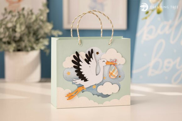 Special Delivery Bag SVG for Charming Baby Celebrations