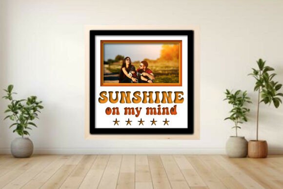 Sunshine on My Mind Shadow Frame